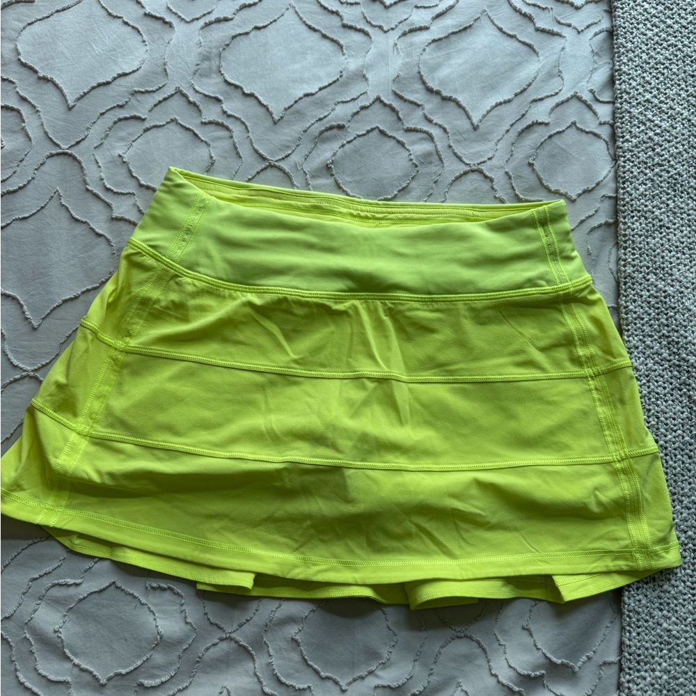 Electric Lemon Pace Rival Skirt (4)